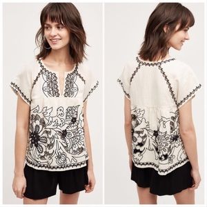 Embroidered Rheya Top by Vanessa Virginia
